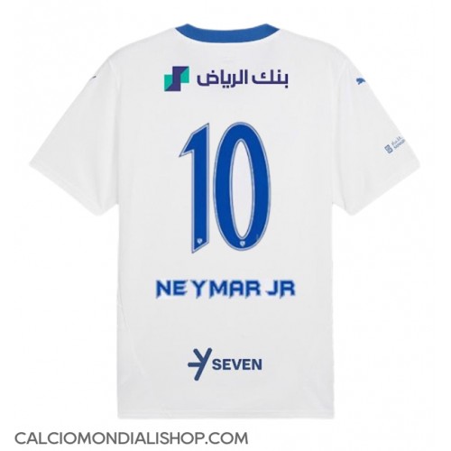 Maglie da calcio Al-Hilal Neymar Jr #10 Seconda Maglia 2024-25 Manica Corta